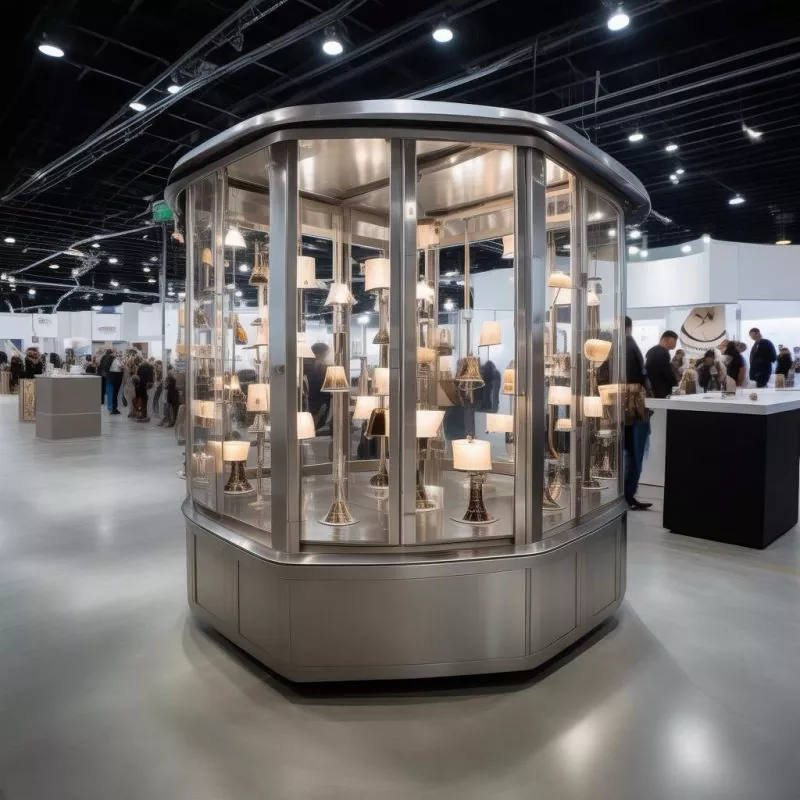 Dlaczego warto rozważyć żelazną obrotową witrynę oświetleniową do swoich potrzeb wystawowych