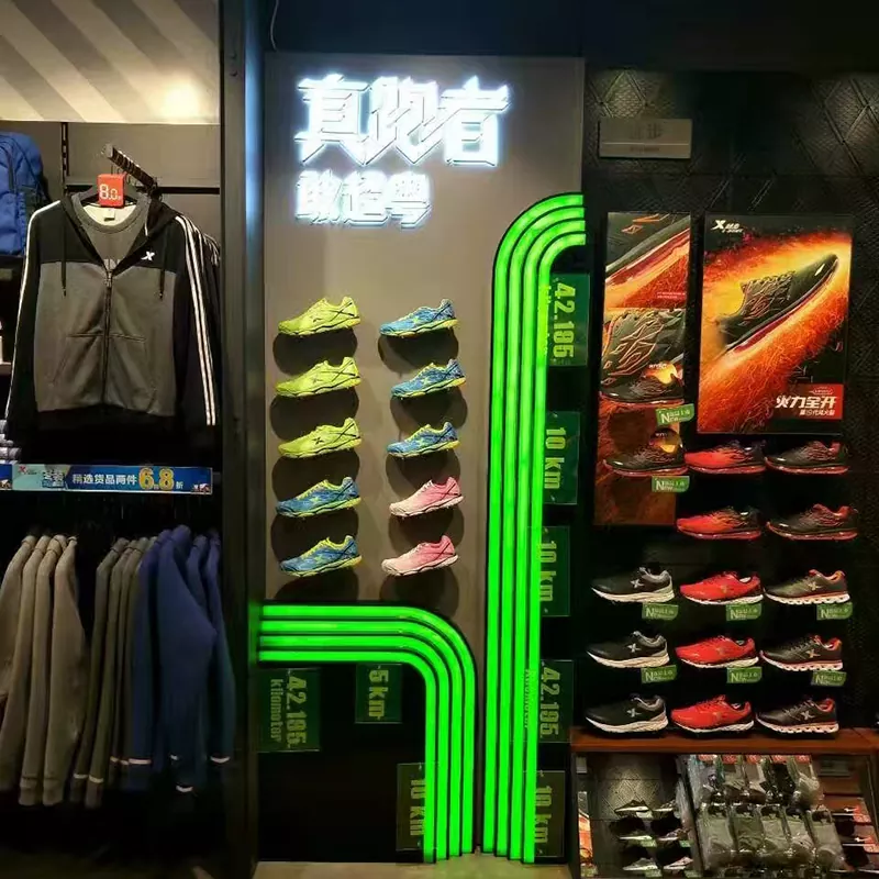 Wystawa okien fitness dla mężczyzn